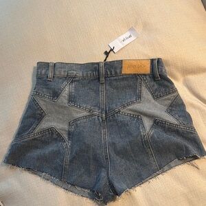 Nasty Gal Blue Jean Shorts NWT